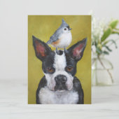 Rosebud and Samantha flat card (Standing Front)