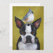 Rosebud and Samantha flat card (Front/Back)