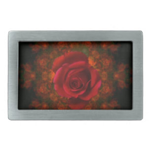 Rosebud Belt Buckle