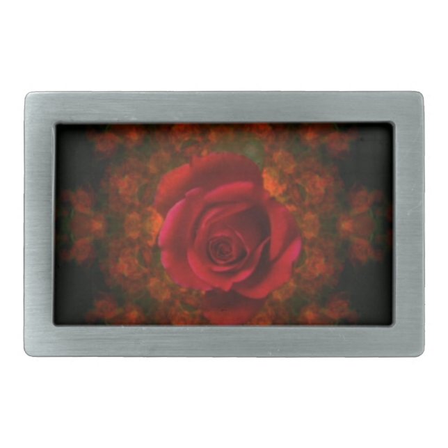 Rosebud Belt Buckle (Front)