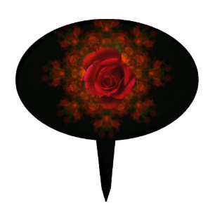Rosebud Cake Topper
