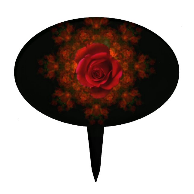 Rosebud Cake Topper (Front)
