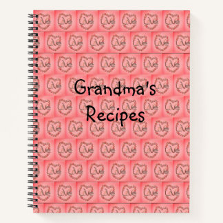 Rosebud Love Grandma's Recipes Notebook