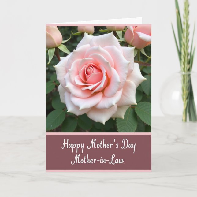 Rosebud Mothers Day Thought Card (Front)