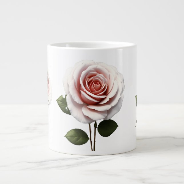 Rosebud of Possibility Jumbo Mug (Front)