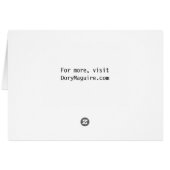 Rosebud on Green (Back Horizontal)