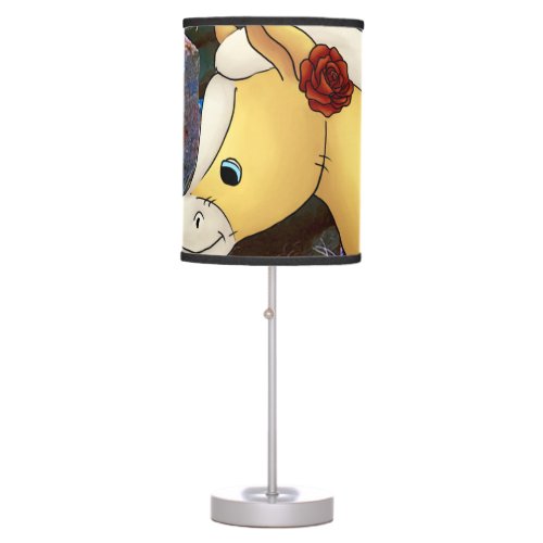 Rosebud the horse  table lamp