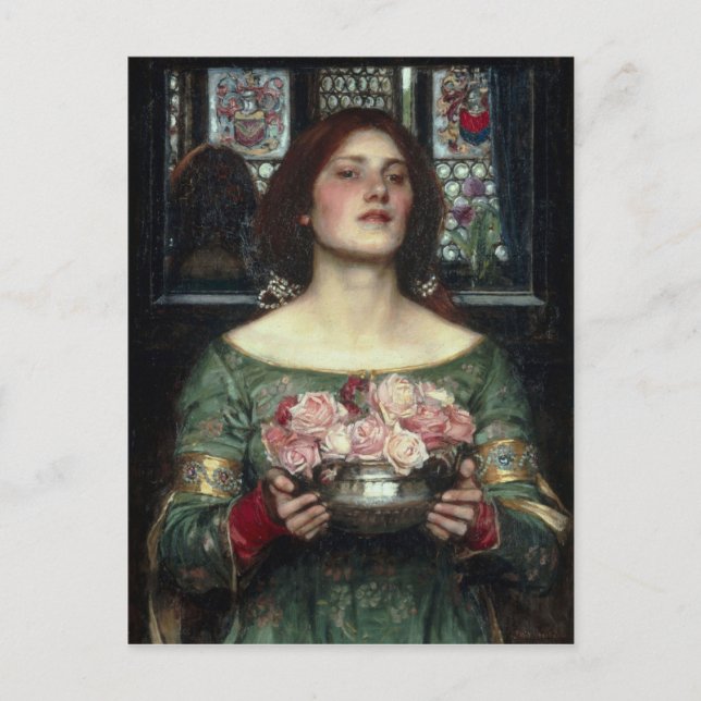 Rosebuds by John William Waterhouse Postcard (Front)