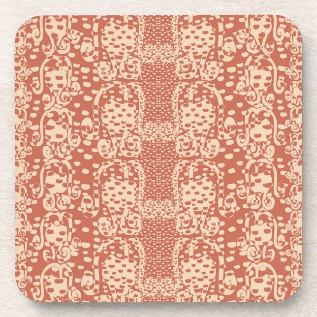 Rosebulbs Cupflowers Beverage Coaster (Front)