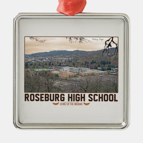 Roseburg High School Metal Ornament