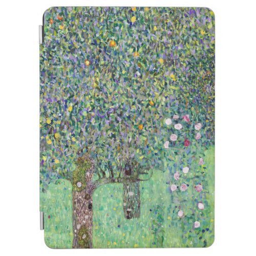 Rosebushes Under The Trees Gustav Klimt iPad Air Cover