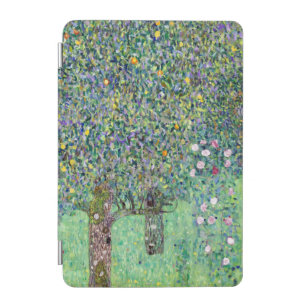 Rosebushes Under The Trees, Gustav Klimt iPad Mini Cover