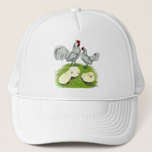 Rosecomb Bantams and Chicks Trucker Hat