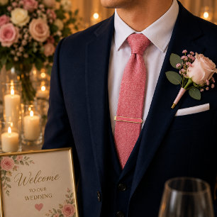Rosecore Quiet Gold Finish Tie Bar
