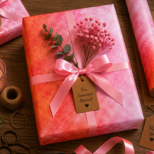 Roseflare Wrapping Paper Sheets