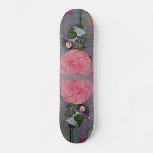 Rosegifts Ragdoll Rose skateboard Skateboard Deck