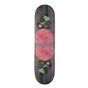 Rosegifts Ragdoll Rose skateboard. Skateboard Deck