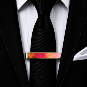 Rosegold Afterglow Gold Finish Tie Bar