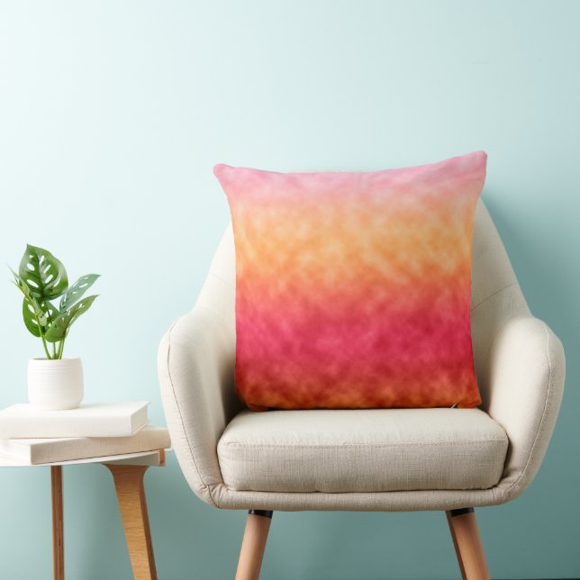 Rosegold Afterglow Throw Pillow (Chair)