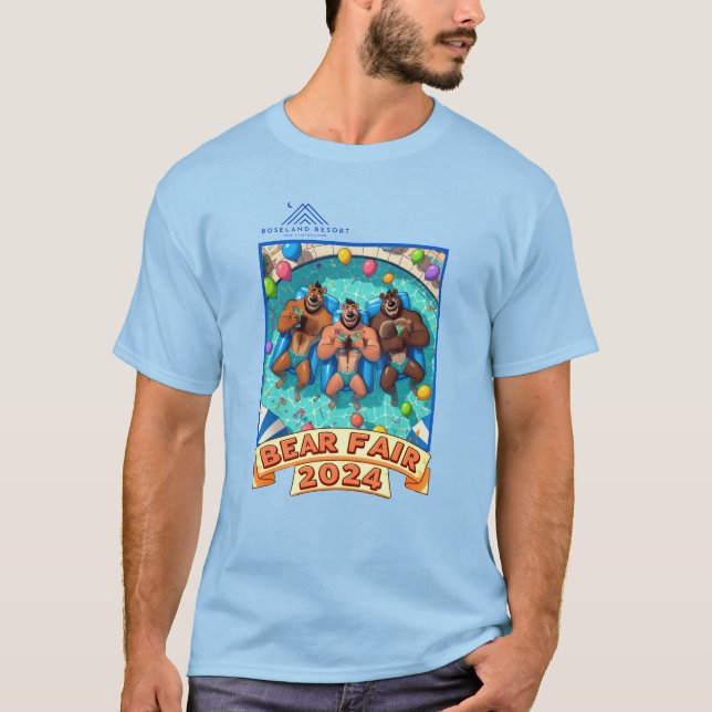 Roseland Bear Fair 2024 T-Shirt (Front)