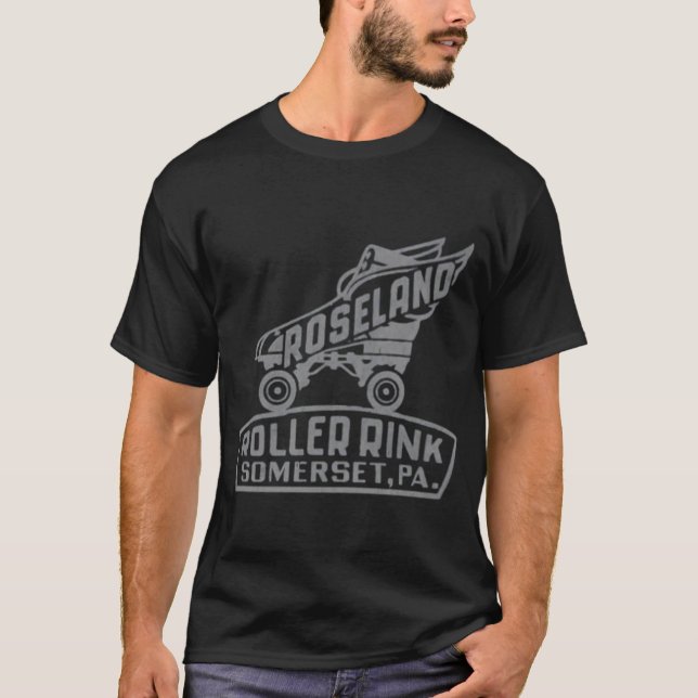 Roseland Roller Rink - Somerset, PA T-Shirt (Front)