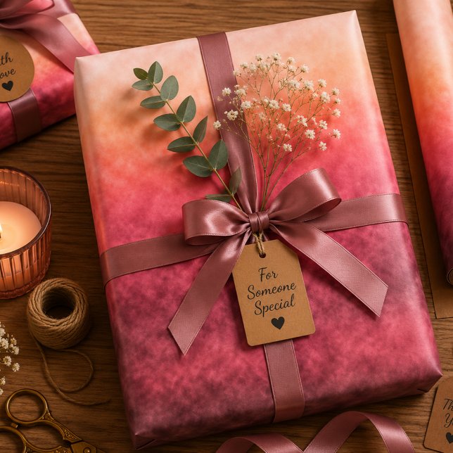 Roselight Embers Wrapping Paper Sheets (Creator Uploaded)