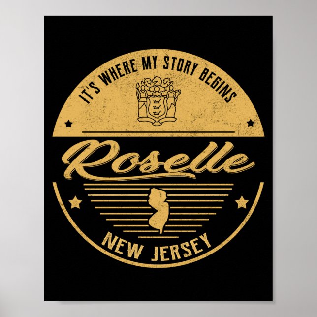 Roselle New Jersey Its Where My Story Begins _1  Poster (Front)