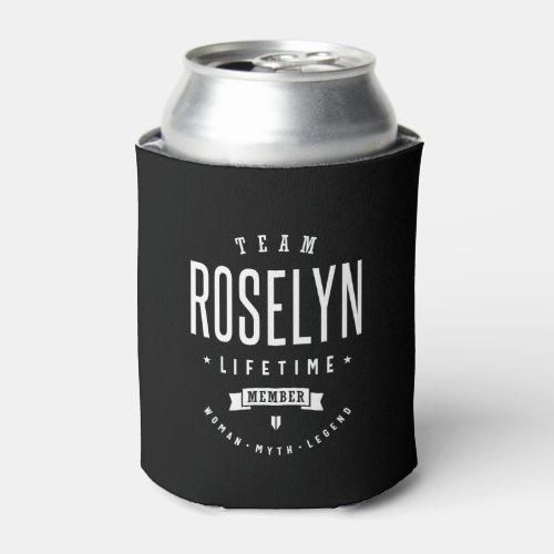 Roselyn Personalized Name Birthday Can Cooler