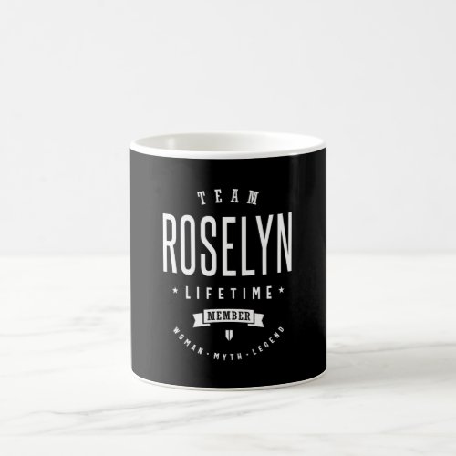 Roselyn Personalized Name Birthday Coffee Mug