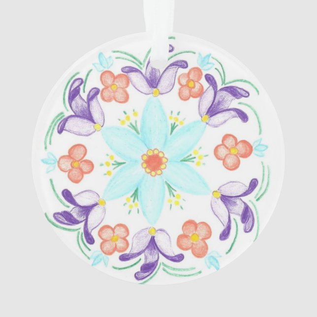 Rosemal Ornament (Back)