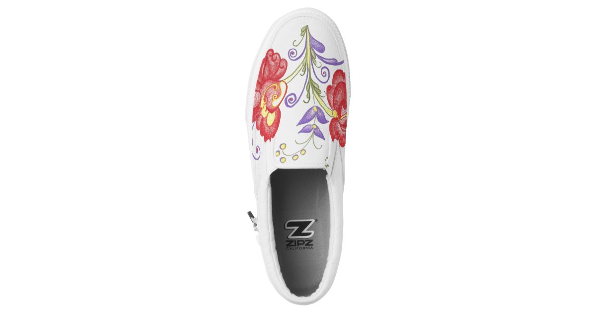 Rosemal Shoes Printed Shoes | Zazzle