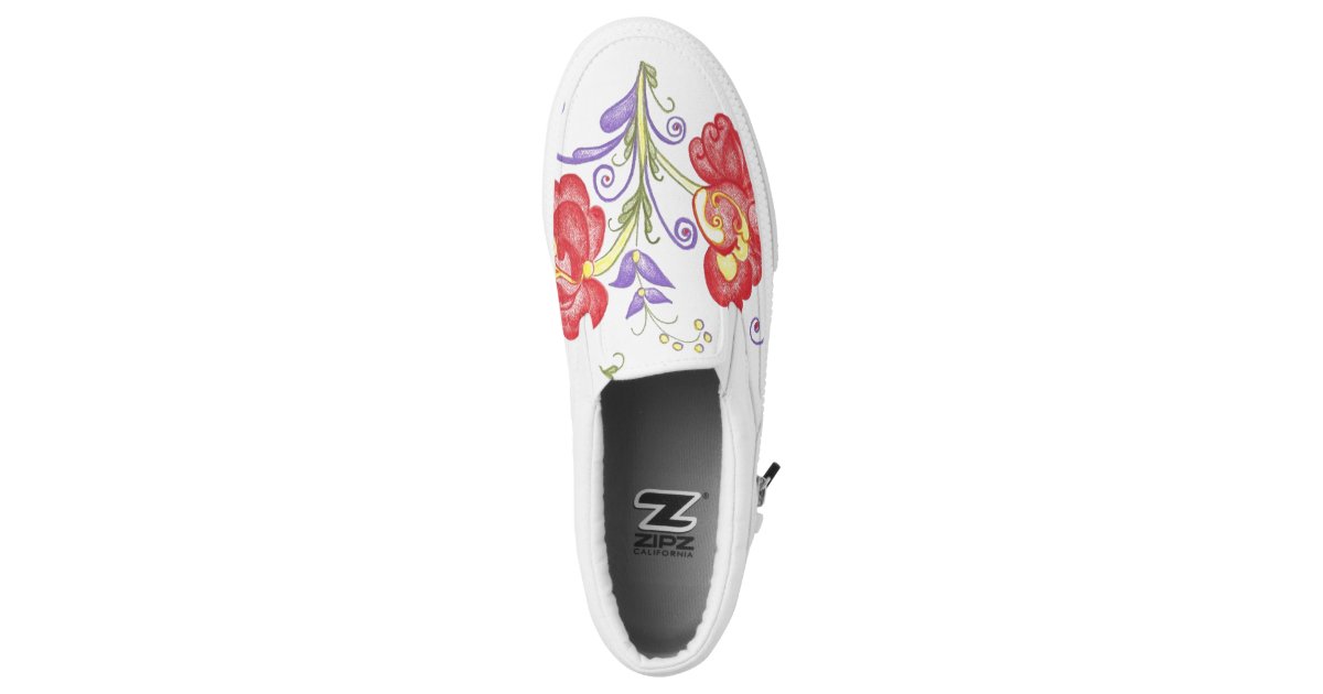 Rosemal Shoes Printed Shoes | Zazzle