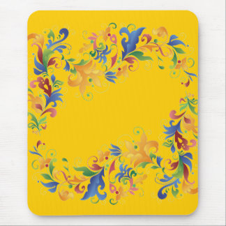 Rosemaling Mouse Pad