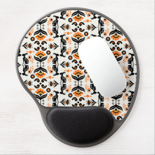 Rosemaling Norwegian Folk Art Gel Mouse Pad