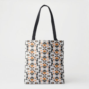 Rosemaling Norwegian Folk Art Tote Bag