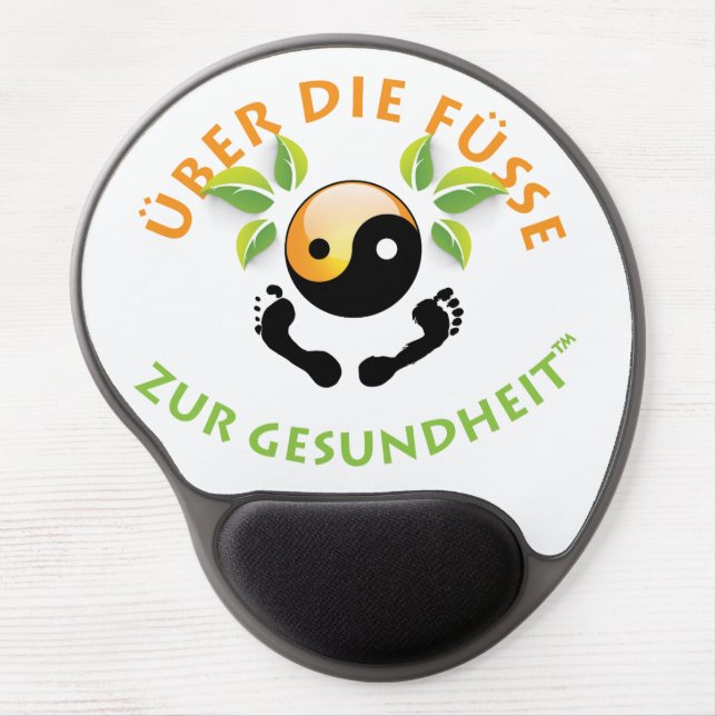 Rosemarie's Wohlfühl Oase Gel Maus-Pad Mouse Pad (Front)
