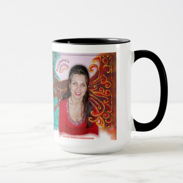 Rosemarie's Wohlfühl Oase Ring-Becher 3 (0,45L) Mug (Right)