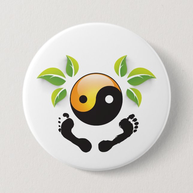 Rosemarie's Wohlfühl Oase Stiftknopf 7.2cm rund2 Button (Front)