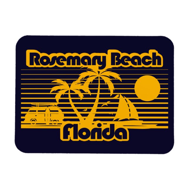 Rosemary Beach Florida Magnet (Horizontal)