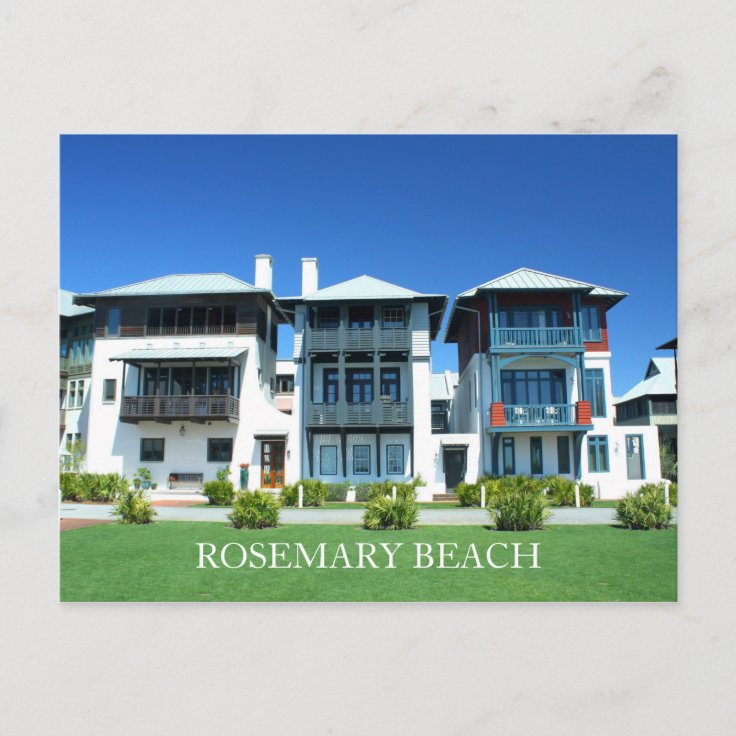 Rosemary Beach, Florida Postcard Zazzle