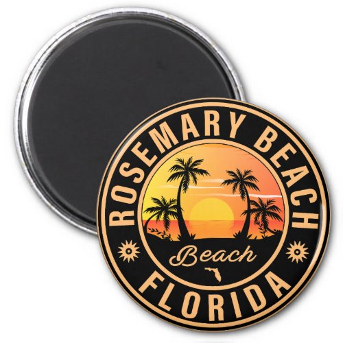 Rosemary Beach Florida _ Vintage 60s Souvenirs Magnet