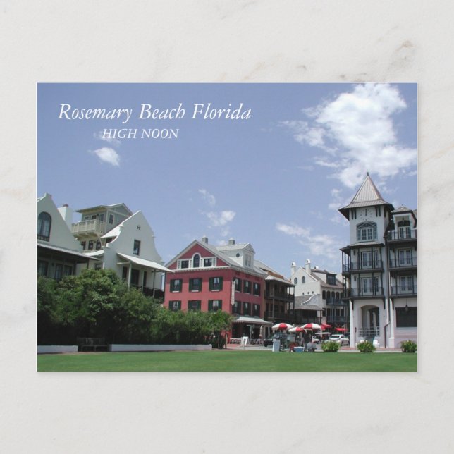 Rosemary Beach High Noon Postcard (Front)