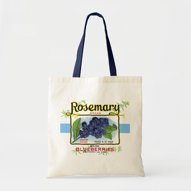 Rosemary Blueberry Bag (Front)