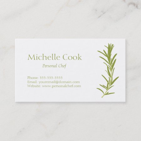 Rosemary Business Card