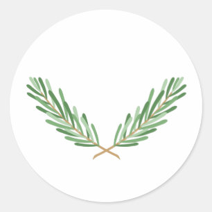 Rosemary Classic Round Sticker