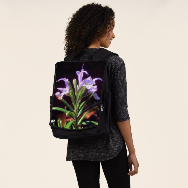 Rosemary Flowers Backpack (Worn)