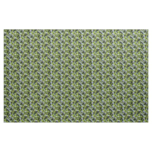 rosemary flowers on green fabric