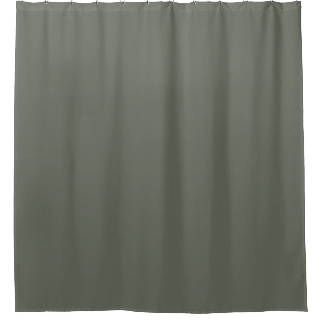 Rosemary Green Solid color shower curtain (Front)