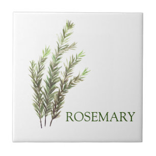 Rosemary Herb Green Kitchen Vintage Green Ceramic Tile