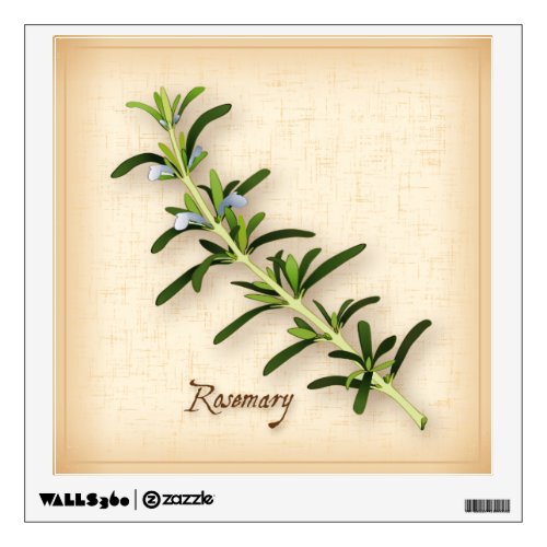 Rosemary Herb Wall Sticker